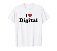 I Love Digital Maglietta
