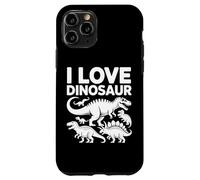 I Love Dinosaur Fun Creature Preistoriche Custodia per iPhone 11 Pro