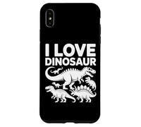 I Love Dinosaur Fun Creature Preistoriche Custodia per iPhone XS Max
