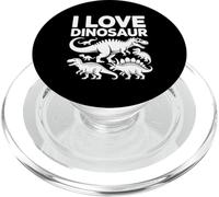 I Love Dinosaur Fun Creature Preistoriche PopSockets PopGrip per MagSafe