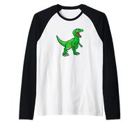 I Love Dinosaurs I Heart Dinosaurs Rettile Dinosauro amante Maglia con Maniche Raglan