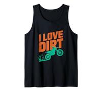 I Love Dirt Motocross Passione Canotta