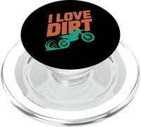 I Love Dirt Motocross Passione PopSockets PopGrip per MagSafe