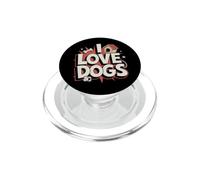 I Love Dogs - Addestratore di cani PopSockets PopGrip per MagSafe