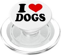 I Love Dogs PopSockets PopGrip per MagSafe