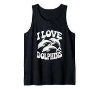 I Love Dolphins Ocean Life Appassionato Canotta