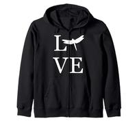 I Love Dragonfly Bug Lover Insect White Graphics Felpa con Cappuccio