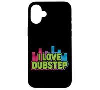 I Love Dubstep Music Appassionati Custodia per iPhone 16 Plus