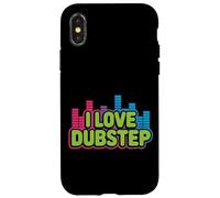 I Love Dubstep Music Appassionati Custodia per iPhone X/XS