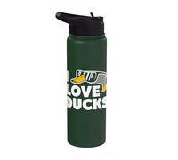 I Love Ducks Cool Occhiali da sole Duck Stainless Steel Insulated Water Bottle