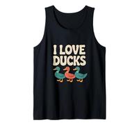 I Love Ducks - Umorismo per osservare Gli Uccelli Canotta
