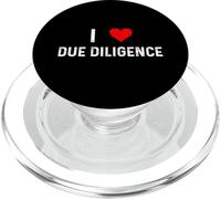 I Love Due Diligence Compliance Regole Regulation Advisor PopSockets PopGrip per MagSafe