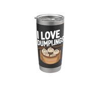 I Love Dumplings Bacchette Delight Bicchiere termico in acciaio inox doppia parete