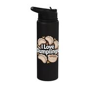 I Love Dumplings Espressione appassionata Stainless Steel Insulated Water Bottle