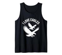 I Love Eagles Volare Freedom Birds Canotta