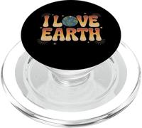 I Love Earth Love Our Green Planet - Dichiarazione di Eco Warrior PopSockets PopGrip per MagSafe
