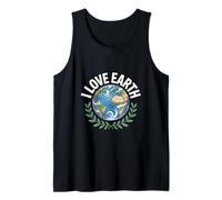 I love Earth Planet Nature Awareness Design Canotta