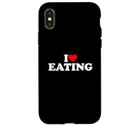 I Love Eating Custodia per iPhone X/XS