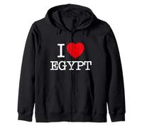 I Love Egypt Graphic Tees - Novelty T-Shirts & Cool Designs Felpa con Cappuccio