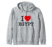 I Love Egypt Graphic Tees - Novelty T-Shirts & Cool Designs Felpa con Cappuccio