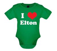 I Love Elton - Bambino T-Shirt / Body - Concerto Musica Love John Rocket Uomo