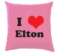 I Love Elton - Cuscino - Concerto Musica Love John Razzo Uomo