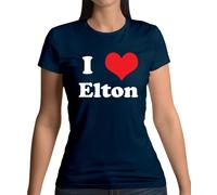 I Love Elton - T-Shirt - Concerto Musica Love John Rocket Man