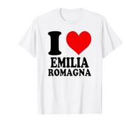 I Love Emilia Romagna Italia Maglietta