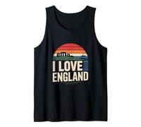 I Love England Paesaggio panoramico Esperienza di Viaggio Canotta