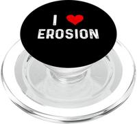 I Love Erosion Heart Geomorfologia Geoscienziato Fattoria del suolo PopSockets PopGrip per MagSafe