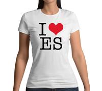 I Love Es - T-Shirt - Cantante Celebrità Sheeran Ventola Concerto
