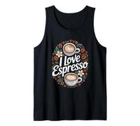 I Love Espresso Chicchi di Caffè Aroma Art Canotta