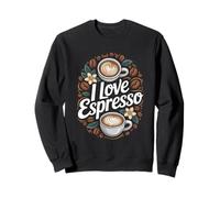 I Love Espresso Chicchi di Caffè Aroma Art Felpa