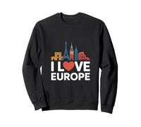 I Love Europe Adventure Landmarks Tour Felpa