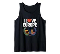 I Love Europe Luoghi d'interesse Eiffel Colosseo Big Ben Canotta