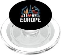 I Love Europe Monumenti iconici Viaggi PopSockets PopGrip per MagSafe