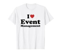 I Love Event Management Student Major Graduation Maglietta