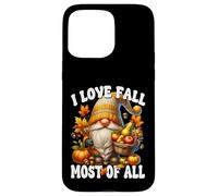 I Love Fall Most Of All Autumn Lover Gnome Graphic For Fall Custodia per iPhone 15 Pro Max