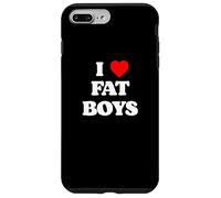 I Love Fat Boys divertente Lineman Lover Fan Graphic Custodia per iPhone 7 Plus/8 Plus