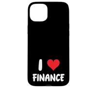 I Love Finance - Heart - Money Investing Investire Mercato Azionario Custodia per iPhone 15 Plus