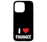 I Love Finance - Heart - Money Investing Investire Mercato Azionario Custodia per iPhone 15 Pro Max