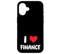 I Love Finance - Heart - Money Investing Investire Mercato Azionario Custodia per iPhone 16