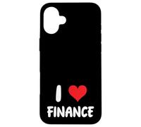 I Love Finance - Heart - Money Investing Investire Mercato Azionario Custodia per iPhone 16 Plus