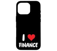 I Love Finance - Heart - Money Investing Investire Mercato Azionario Custodia per iPhone 16 Pro