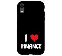 I Love Finance - Heart - Money Investing Investire Mercato Azionario Custodia per iPhone XR