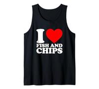 I Love Fish And Chips Canotta