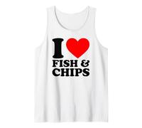 I Love Fish And Chips Canotta