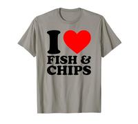 I Love Fish And Chips Maglietta