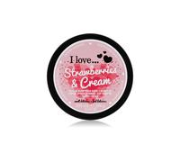 I love... Strawberries & Cream burro corpo 200 ml
