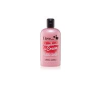 I love... Strawberries & Cream crema per doccia e bagno 500 ml